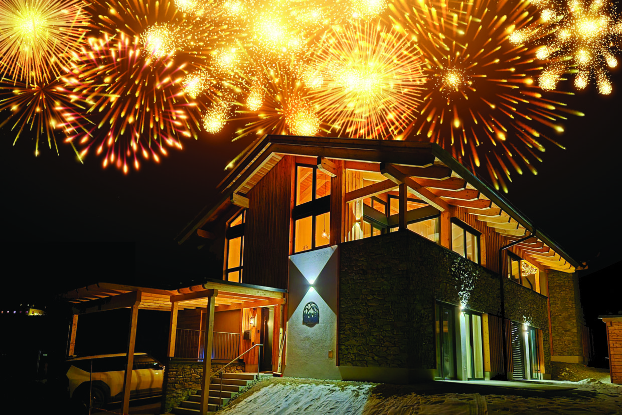 Oud-en-nieuw Oostenrijk chalet-oostenrijk