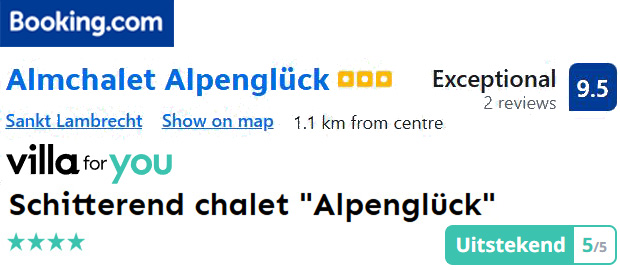 Booking.com en VillaForYou beoordelingen